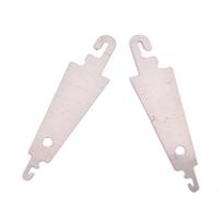 10Pcs Steel Hook Needle Threader Help For Hand Sew Ribbon Embroidery Cross Tool