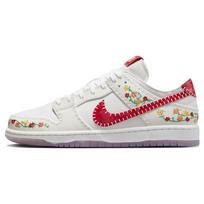Nike Dunk Low Decon SB N7 - Sail University Red Men Sneakers White Opti-Yellow Bright-Crimson FD6951-700 38