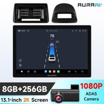 Hizpo 2K Screen Wireless Apple Carplay Android Auto for Renault CLIO 3 2005 - 2014 Car Infotainment Multimedia Player GPS Stereo Intelligent Screen S8 8Core 8G 256G13.1inch ADASC2