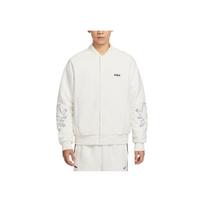 Nike Therma-Fit Premium LeBron Long Sleeve Baseball Collar Warm Cotton Jacket Men Jacket HV3499133 L white