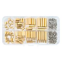 Industrial Grade Standoffs Screws Nuts Brass Hex Screw Nut Assortment Kits Suitable for Board Raspberry Motherboards 1