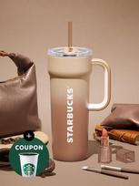 STARBUCKS SS Dante Puodelis Mocha Mousse 710ml SS Dante Tumbler Mocha Mousse 710ml beige