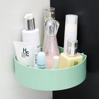 Bathroom Shelf Organizer Toilet Adhesive Shampoo Gel Storage Basket Decoration Bathroom Corner Shower Shelf Rack Accessories
