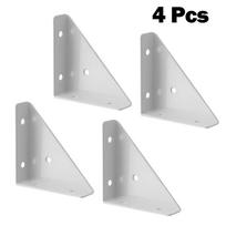 4pcs Angle Corner Bracket Fastener Heavy Protector Right Triangular Angle Corner Stand Supporting Cabinet Furniture Hardware balta