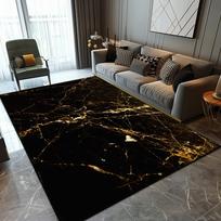 Luxury Marble Carpet Large Area Living Room Bedroom Antiskid Washable Soft Floor Mat Home Decoration Rug 60*90cm