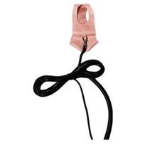 Yousheng Bird Harness And Leash Snap Button Parrot Harness Escape-Proof Bird Leash Flying Rope for Safe Outdoor Training Budgies Macaws Cockatoos L rožinė