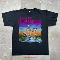 Goosebumps More Ten Spooky Stories Black T shirt Size S 5XL vintage Washed designer clothes streetwear Breathable Stylish S įvairiaspalvis