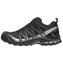 SALOMON XA PRO 3D Trail Running Shoes Unisex Black Silver 38.5