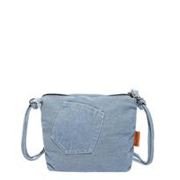 Denim Crossbody Mobile Phone Bag Mini Bag Women's Shoulder Bag šviesiai mėlyna spalva