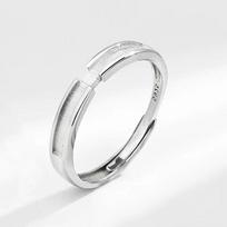 Reed & White Dew Pure Silver Women's Ring – Luxury Confession Gift for Girlfriend's Birthday Default
