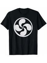 Basque Lauburu Country Cross Ikurrina Euskal Herria Spain T-Shirt S įvairiaspalvis
