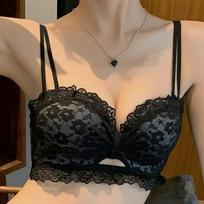 Pure Desire Lace Push-Up Bra Set for Women – Seamless, No Underwire, Adjustable Support, Sexy 36/80ABC