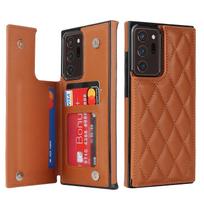 For Samsung Galaxy Note 10 Plus Note 20 Ultra Case,Luxury Flip Folio Leather Wallet Cover Card Slots & Kickstand Protective Case for Note 10 ruda