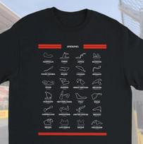 F1 2026 Sezonas | Formula 1 Marškinėliai | F1 Gerbėjų Apranga S įvairiaspalvis
