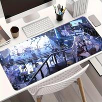 pc Azur Lane Gaming Mouse Pad  NonSlip Rubber Base Washable Desk Mat with Vibrant Anime Artwork Ideal for Office 400x900x2mm