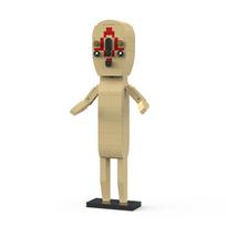 Yigebeb Horror Legend Siren Head Peanut People Figures Monster MOC Model Building Blocks Toys for Gifts