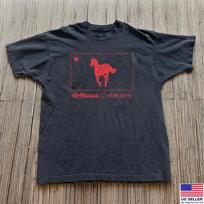 Retas Deftones White Pony Grafinis Marškinėlis, Unisex Juodi Medvilniniai, Dydis   Unisex Marškinėlis M