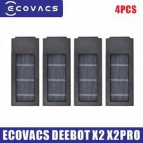 For Ecovacs Deebot X2 X2 Pro Omni Robot Vacuum Cleaner Accessories Roller Main Side Brush Cover Filter Mop Dust Bag Hepa Filter*4