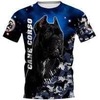 Mielos naminių gyvūnų šunų Cane Corso šunų marškinėliai vyrams 3D spausdinimo vyrams ir moterims trumpomis rankovėmis atsitiktiniai marškinėliai viršūnės hiphopas apvalia kakleliu vyriški marškinėliai XXS black