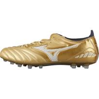Mizuno Pro 3 Round Toe Lace-Up AG (Rubber Short Studs) Non-Slip Wear-Resistant Soccer Shoes Men Soccer Shoes Gold P1GA238452 39