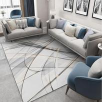 Living Room Carpet Modern and Simple Nordic Carpet Bedside Carpet Home Bedroom Carpet 100 * 160CM