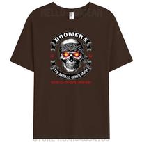 Boomers The Badass Generation X Gen X Before All You Sissie Were Born Women Men's Cotton T-Shirt Short Sleeve Tee Shirts Tops S