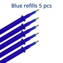 karšta! Trinami rašikliai rinkinys rašikliai ir papildymai Juoda mėlyna spalvos prieinamos Mokykliniai geliniai rašikliai Raštinės reikmenys Blue refills 5 pcs