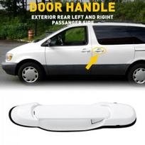 For Toyota Sienna 1998-2003 Rear Left or Sliding Right Door White Door Handle