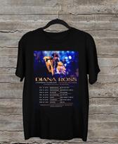 Diana Ross A Symphonic Celebration 2025 UK tour  T Shirt Black All Size Unisex T-Shirt M