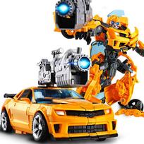 Transformuojamas žaislas Robotas Automobilis Lydinio vadas Optims Prima Veiksmo figūrėlė Kino serija Vaikų gimtadienio dovana black