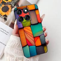 Case For Motorola Edge 60 Fusion Phone Back Cover For Moto Edge60 Soft Liquid Silicone Shell Edge 60s Coque Colorful Printing Moto Edge 60