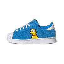 Adidas Superstar Simpsonai Marge Debesėlio Baltumo Pagrindinės Juodos GS GZ1773 31 blue
