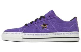 One Star Sean Pablo x One Star Converse Pro Low 'Paradise - Wild Lilac' A04371C 37.5 blue