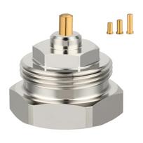 Copper Radiator Valves Adapter Quick Install Brass Threaded Adapter for Classical Oventrop Heaters & Modern Thermostats 1 white