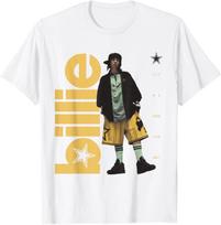 Official Billie Eilish HIT ME Hard and Soft Standing Photo T-Shirt S yellow