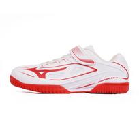 Mizuno Kids Low Top Training Shoes White Red 81GA207162 31