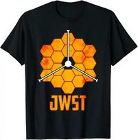 Fun Telescope JWST Astronomy Science TShirt Style Shirt Womens Clothing Harajuku Women Clothing Fashion Summer Streetwear YK S