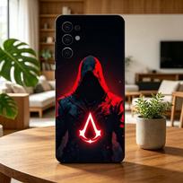 Žaidimas Assassins Creed Telefono dėklas Samsung S25,S24,S21,S22,S23,S30,Ultra,S20,Plus,Fe,Lite,Note,10,Juodas dangtelis Samsung S22plus5G black