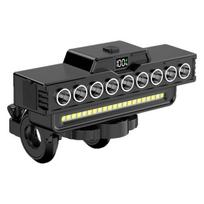 Ultra-Bright Bike Headlight & High-Decibel Horn for Night Riding