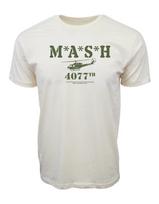 Mash 4077 Graphic T Shirt Natural S white