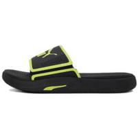 PUMA vyriškos Softride basutės juodos žalios šlepetės 382111-20 40.5 black