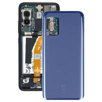 For sus ZenFone 8 zs590ks glass battery back cover with adhesive tamsiai mėlyna spalva