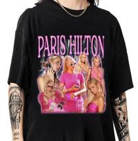 Paris Hilton 90-ųjų marškinėliai, Dovana Paris Hilton gerbėjui, Unisex S-5XL 5XL įvairiaspalvis