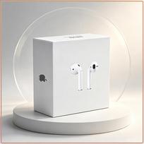 Mini belaidės „Bluetooth“ ausinės į ausį Apple AirPods 2 dizaino Vienu palietimu nustatymas Greitas įkrovimas Sodrus garsas „Bluetooth“ ausinės Sportinės bėgimo ausinės balta