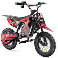 iScooter A14 Vaikams Elektrinis Motociklas 500W Variklis 36V5.2AH Baterija 22km Nuotolis 14 colių Ratai Su Bluetooth Ir LED Žibintais Jaunimui Europos Versija raudona