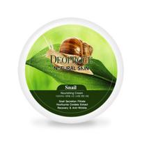 Deoproce Natural Skin Snail maitinamasis kremas 100g*1vnt/2vnt/4vnt 1Pc yellow