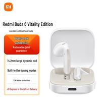 Xiaomi Redmi Buds 6 Vitality Edition True Wireless Earbuds balta