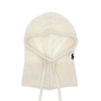 Polo Ralph Lauren Pony Cable Knit Balaclava Beanie Wc0655 107 WC0655-107