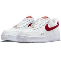 Nike Air Force 1 Essential Low Balti su Gym Red - CZ0270-104 EU 38.5 balta