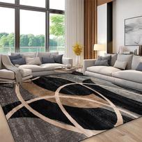 Modern Geometric Abstract Carpet Living Room Luxury Home Decoration Customizable Sofa Rugs Cloakroom Lounge Entrance Door Mats 60*90cm